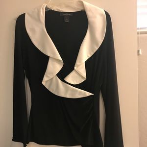 White House Black Market Holiday Blouse
